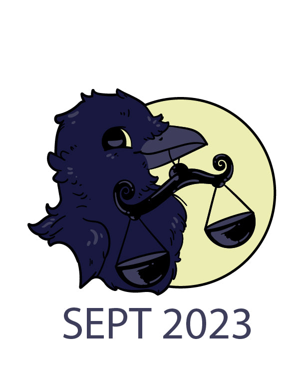 Raven Libra Zodiac (Sept 2023)