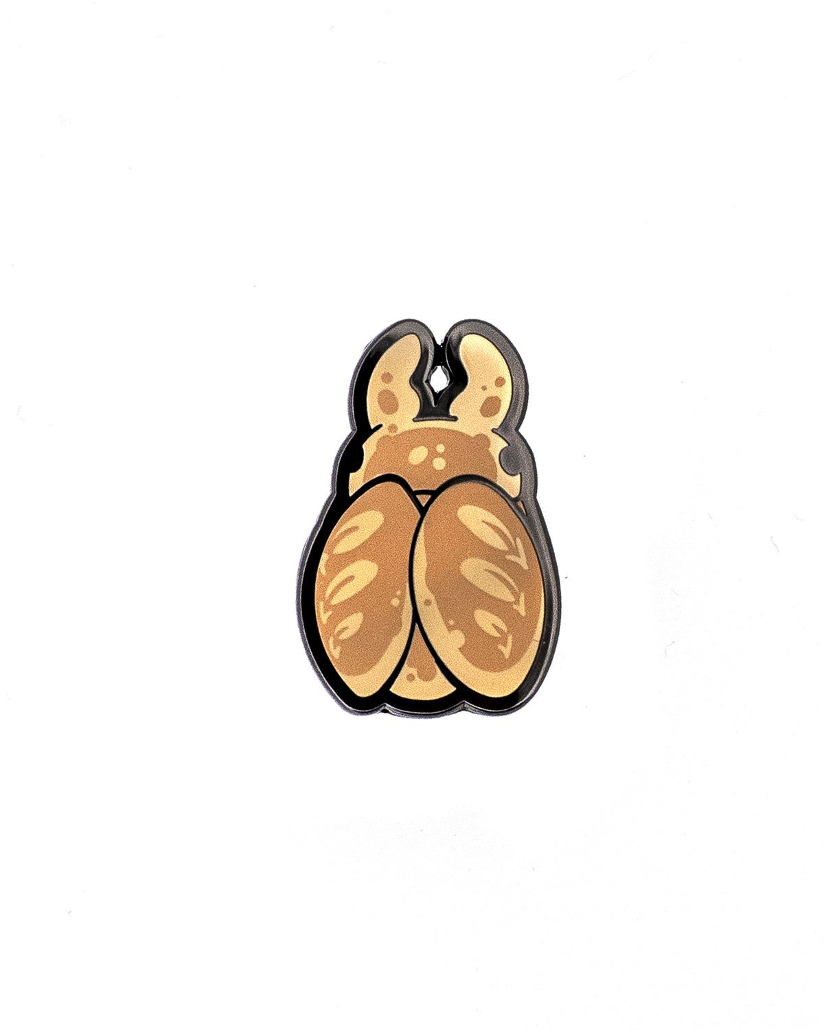 Stag Beetle Bread Bug Enamel Pin (June 2026)