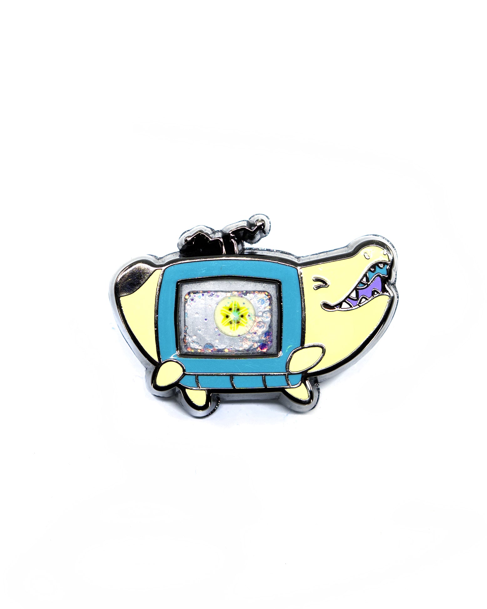 CRT Croconana Shaker Enamel Pin