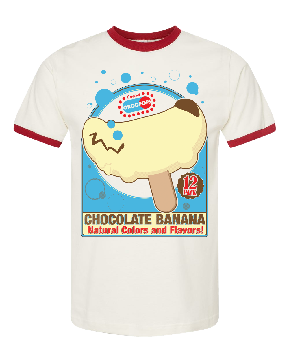 Croco-Pops Ringer Unisex T-Shirt