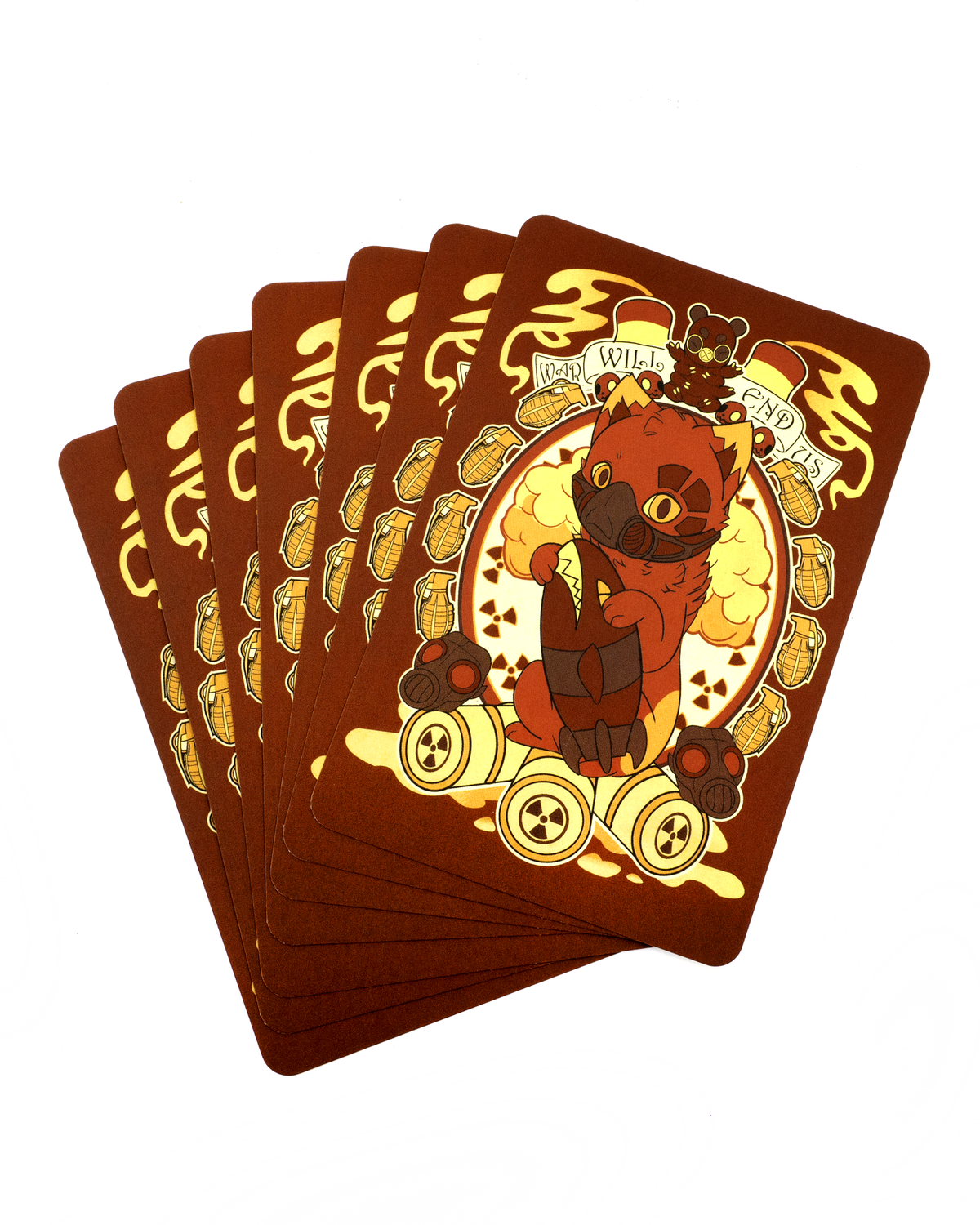 Azroc the Destroyer Art Print Postcard