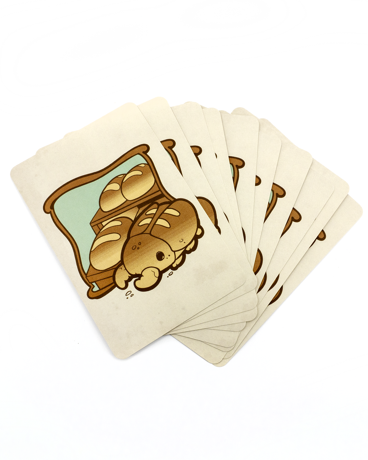 Bread Bugs Art Print Postcard