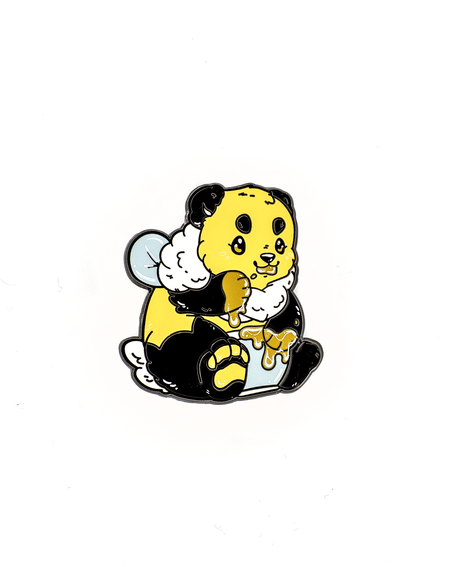 Bumble Bear Virgo Zodiac Enamel Pin (August 2023)