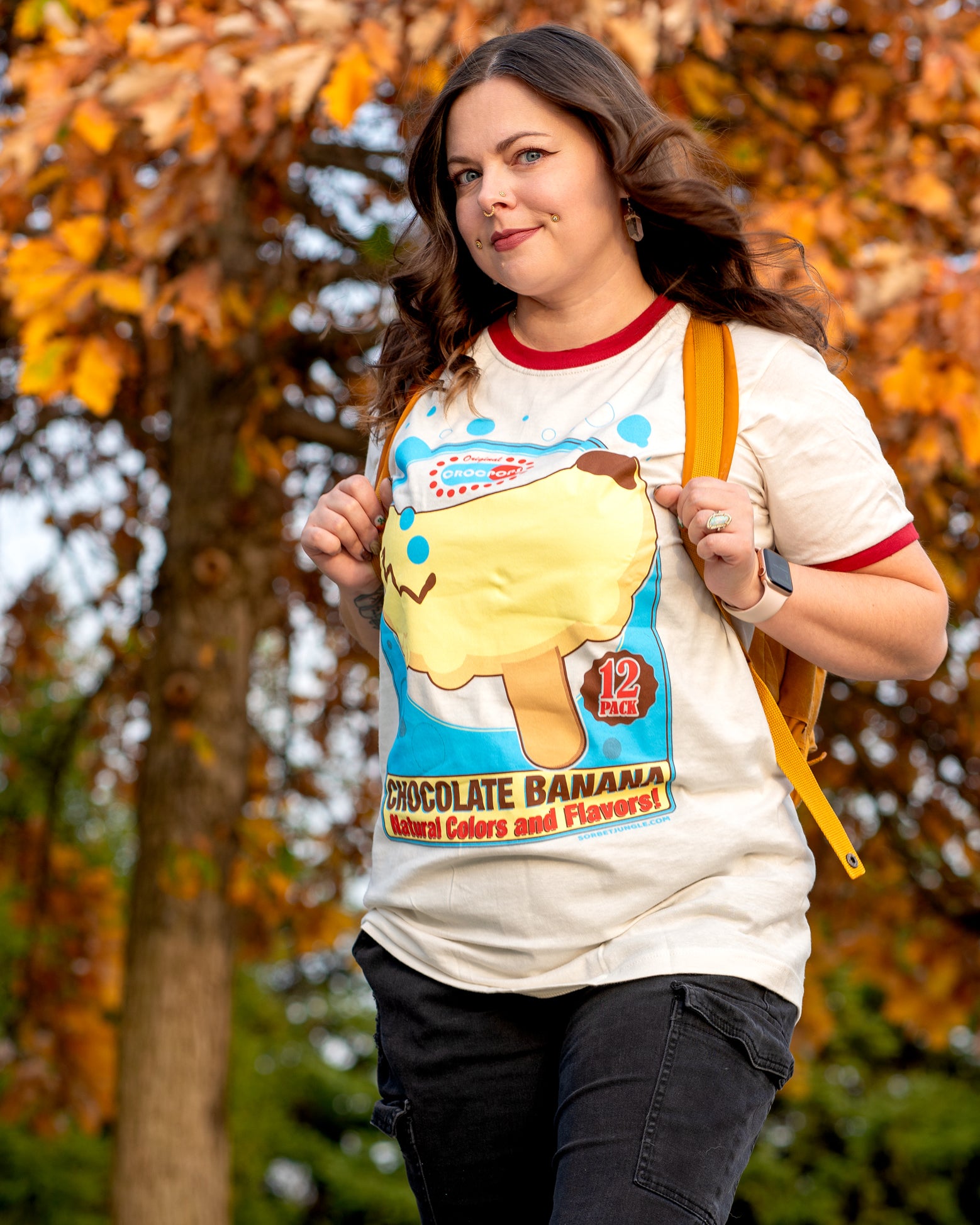 Croco-Pops Ringer Unisex T-Shirt