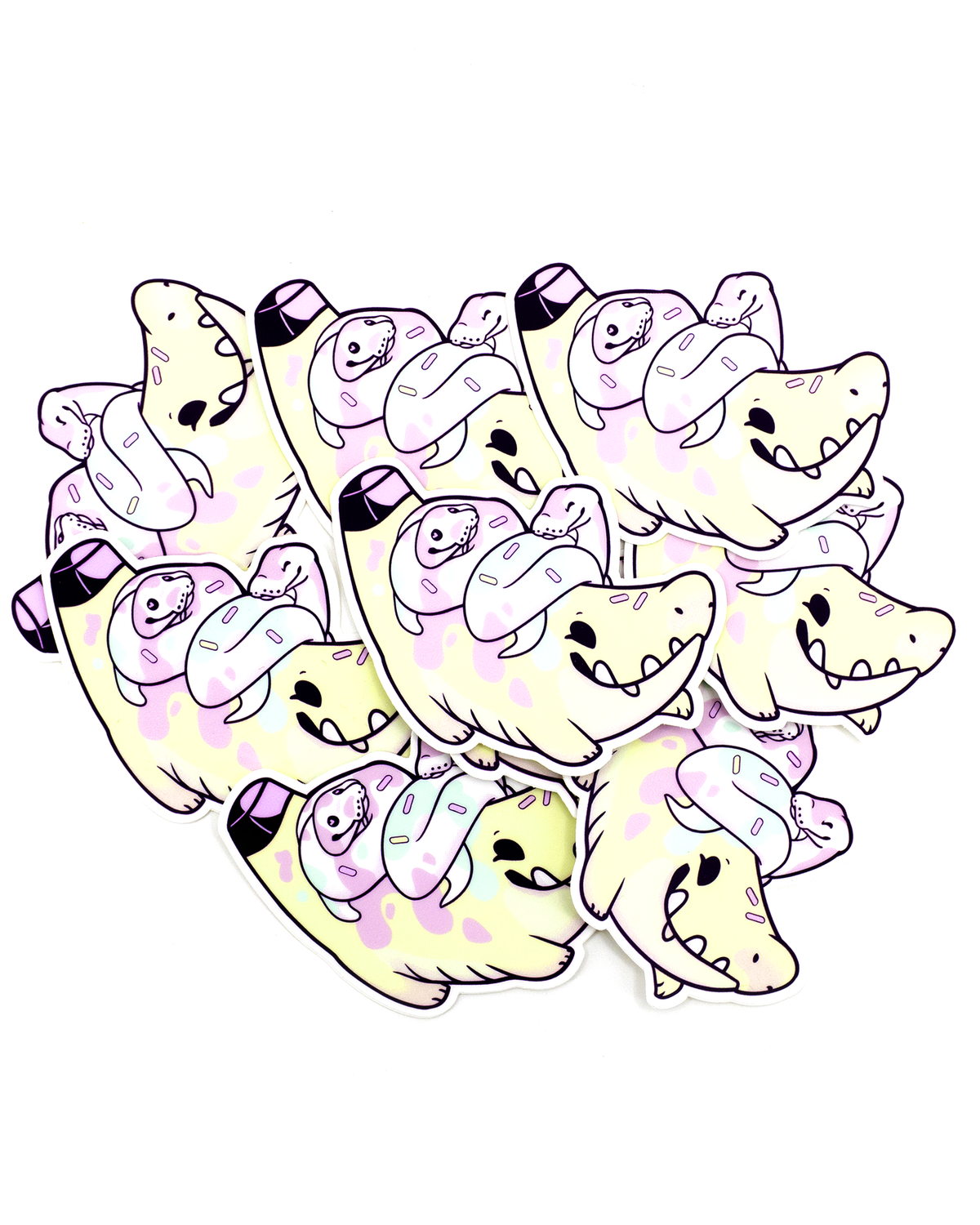 Croconana Split Sticker