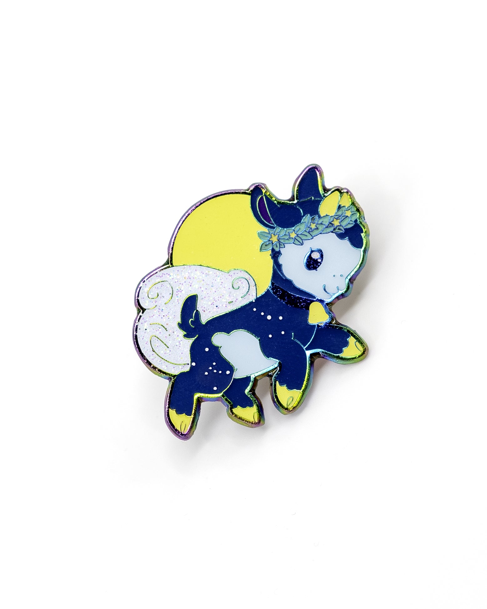 Galactigoat Enamel Pin