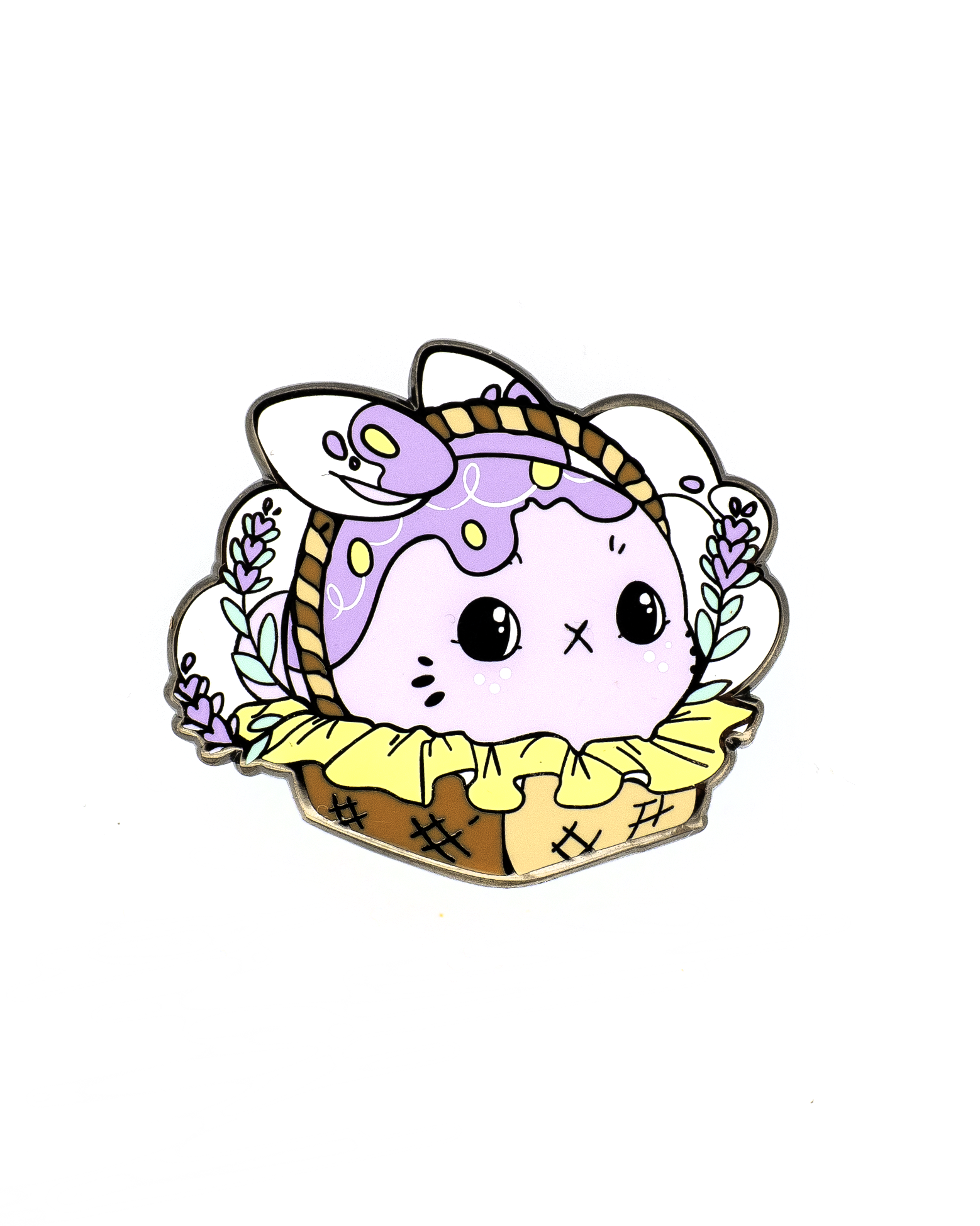 Lavender Bon Bun Enamel Pin (September 2025)