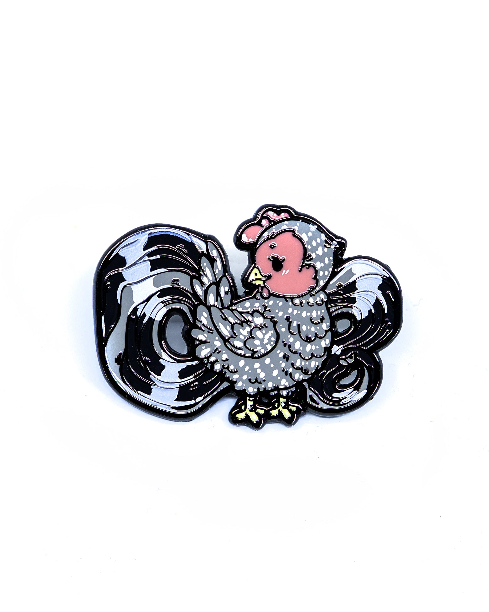 Mabel Lady Lovely Locks Enamel Pin