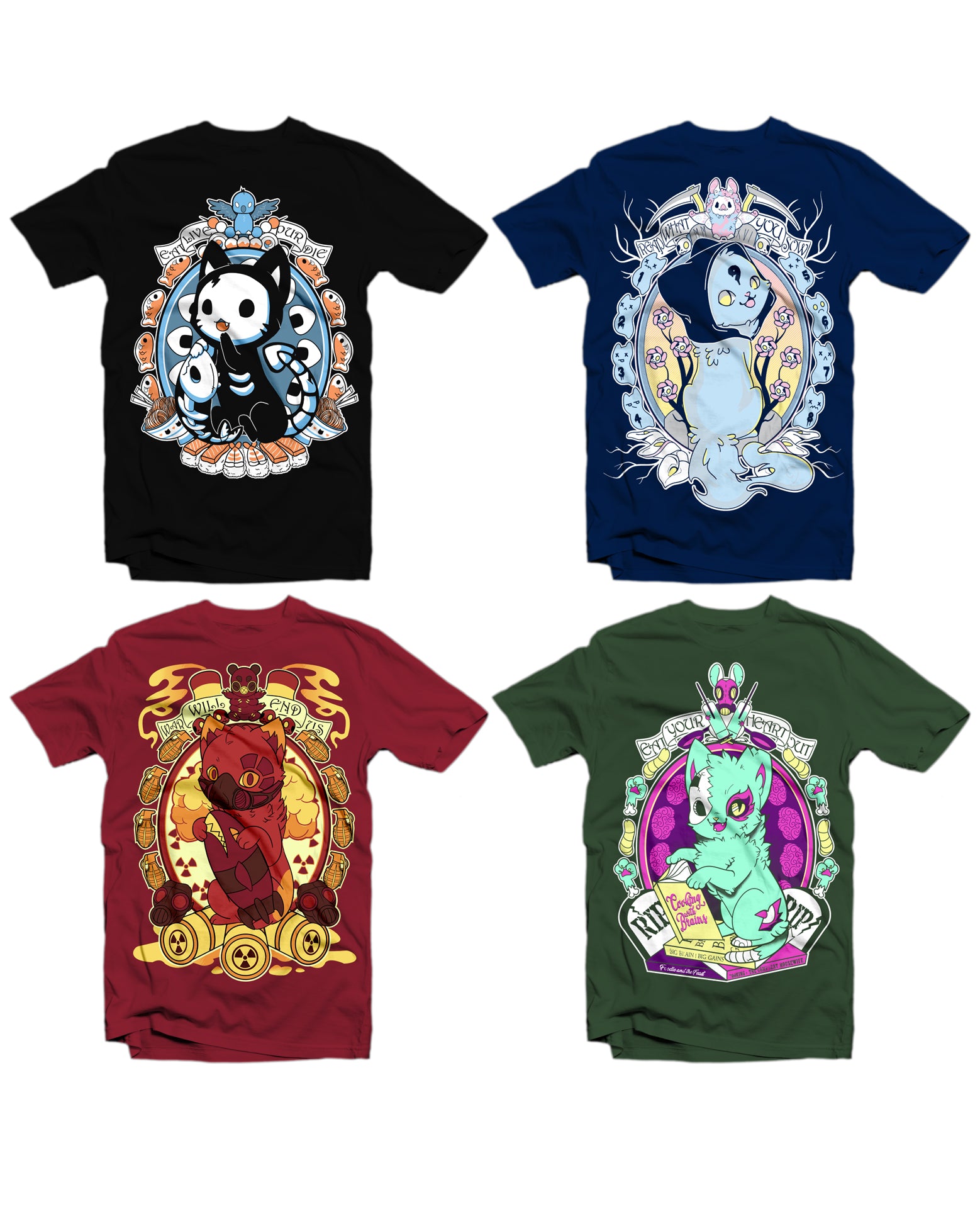 Meowmaggedon Apocalypse T-Shirt Bundle