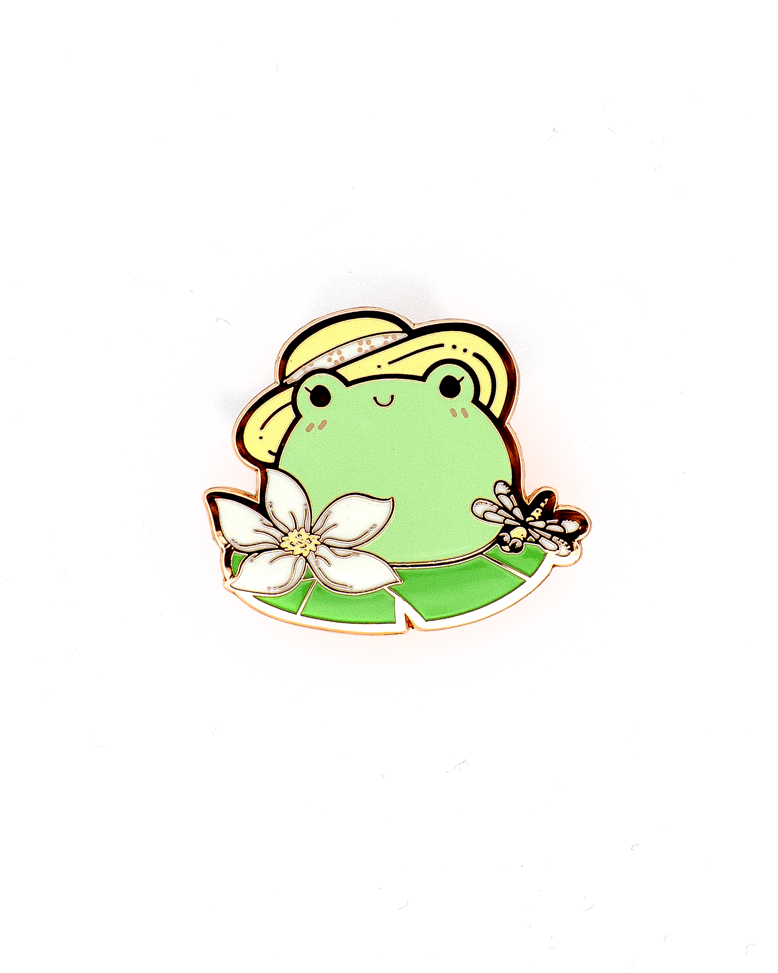 Froggie Mochi Enamel Pin