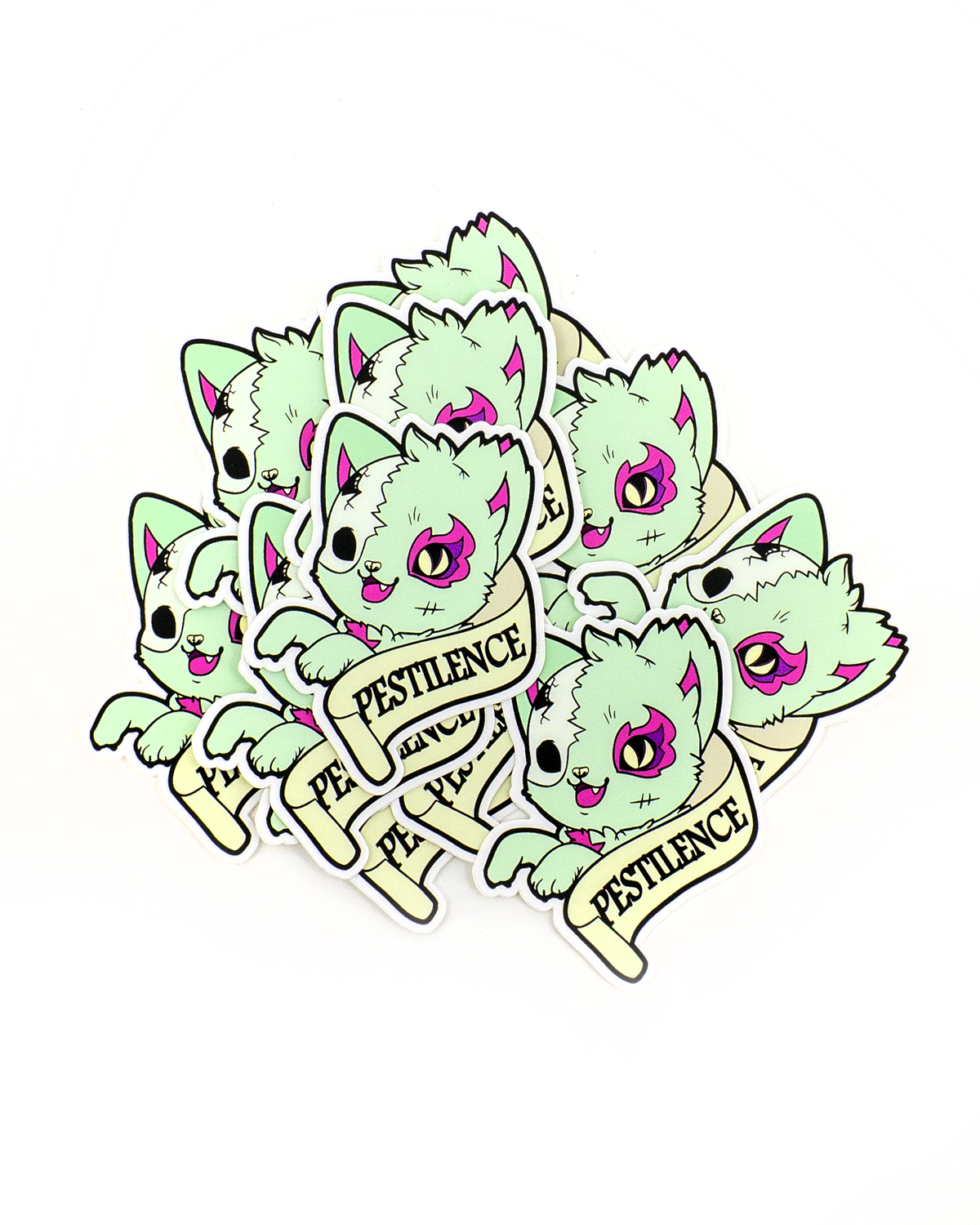 Necro Neko Sticker