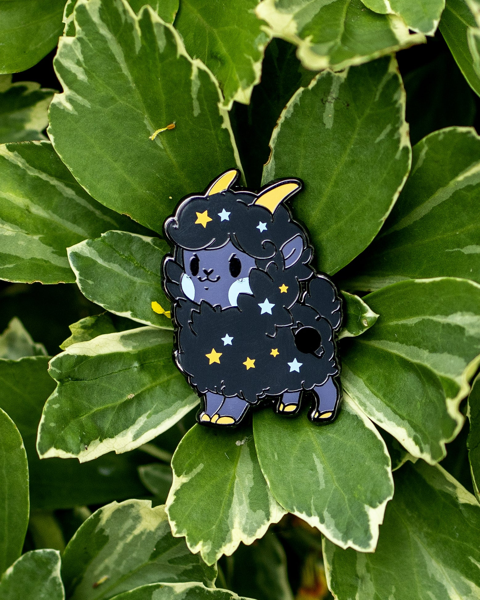 Nero, the Black Hole Enamel Pin