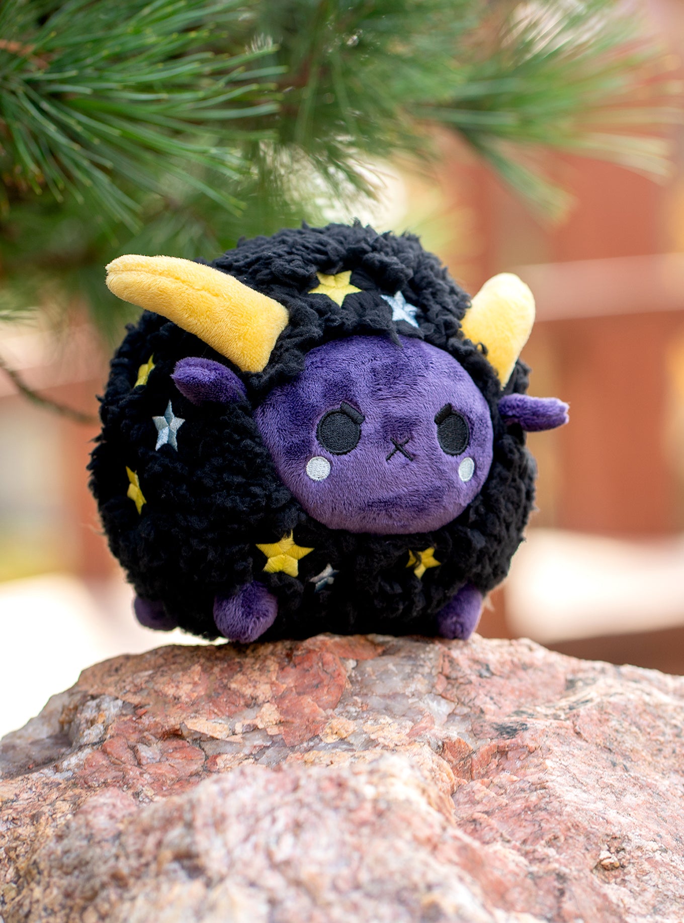Nero, the Grumpy Goat plush