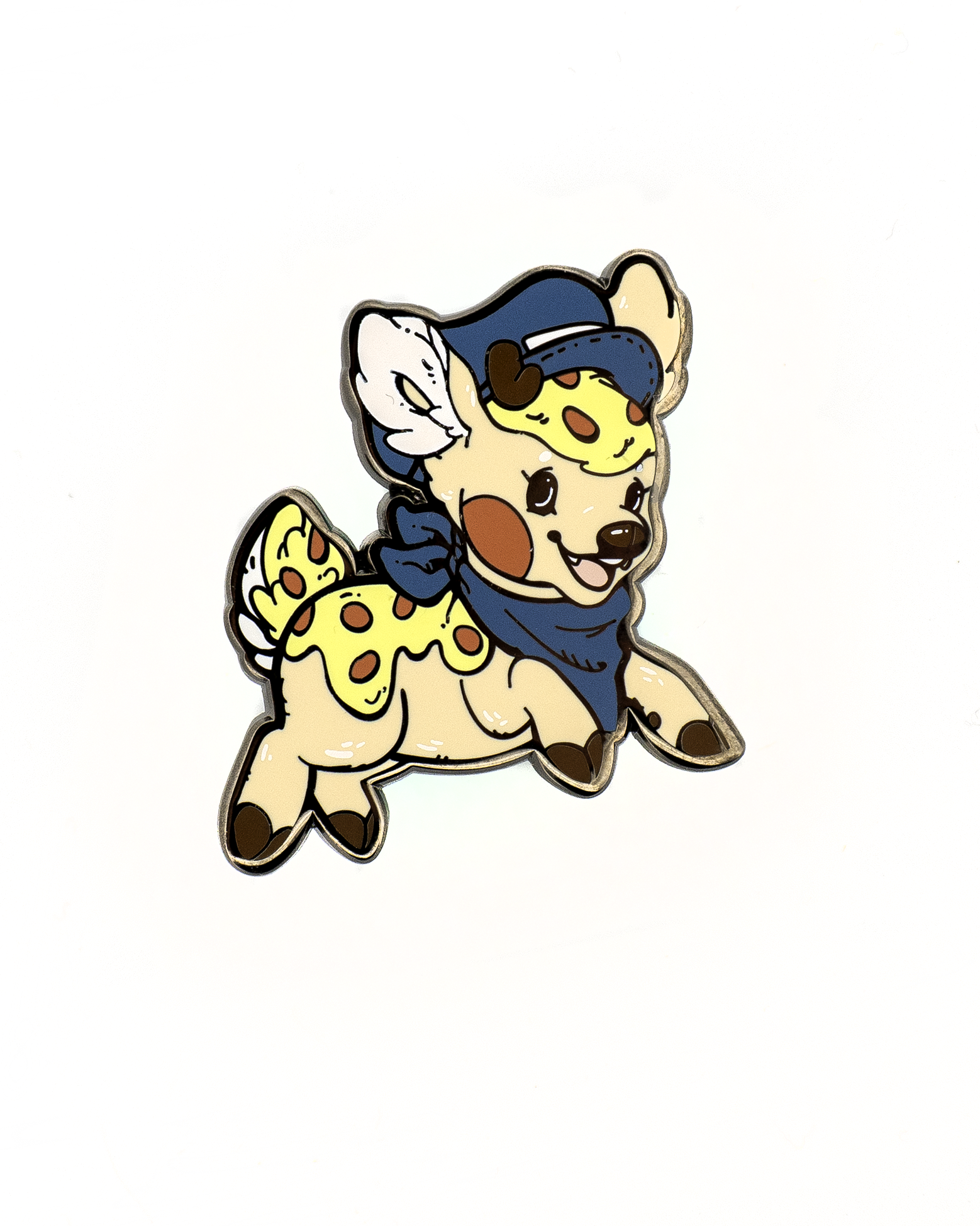 Pizza Doe Enamel Pin (August 2025)