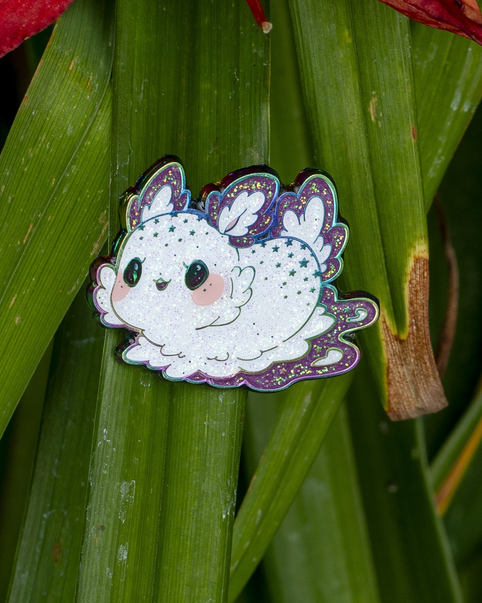 Space Sea Bunny Enamel Pin (April 2022)