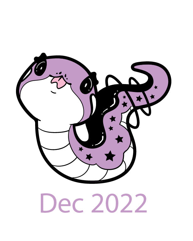 Space Ssssnek (Dec 2022) Enamel Pin