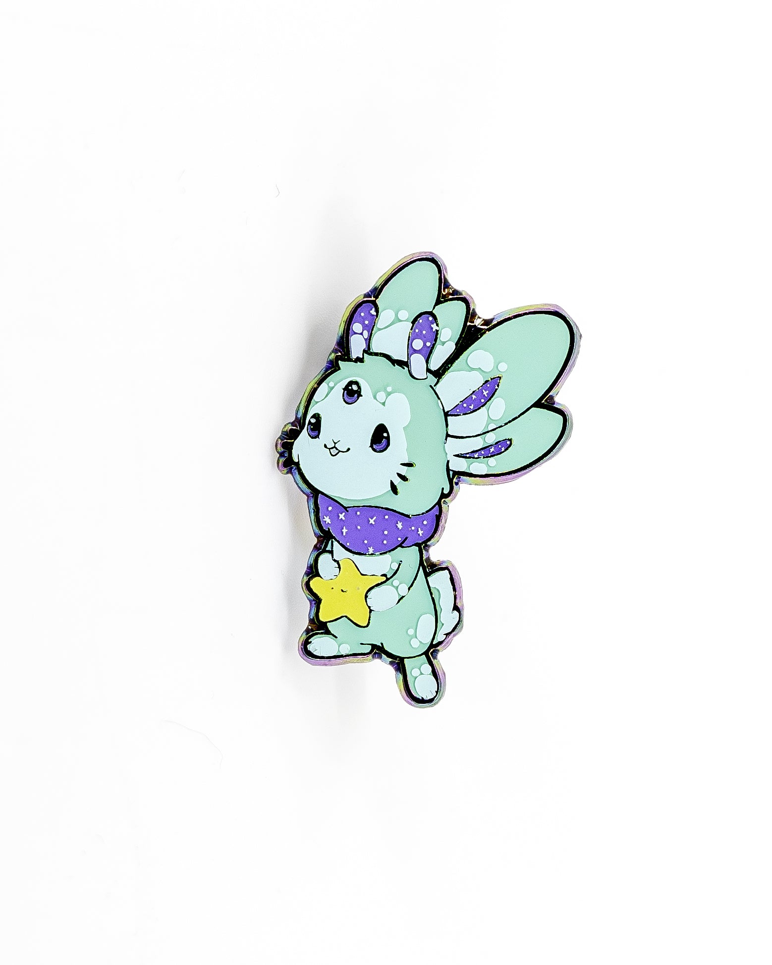 Space Bunny Enamel Pin
