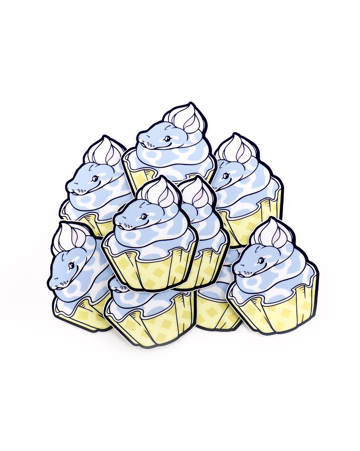 Blueberry Ball Python Sticker