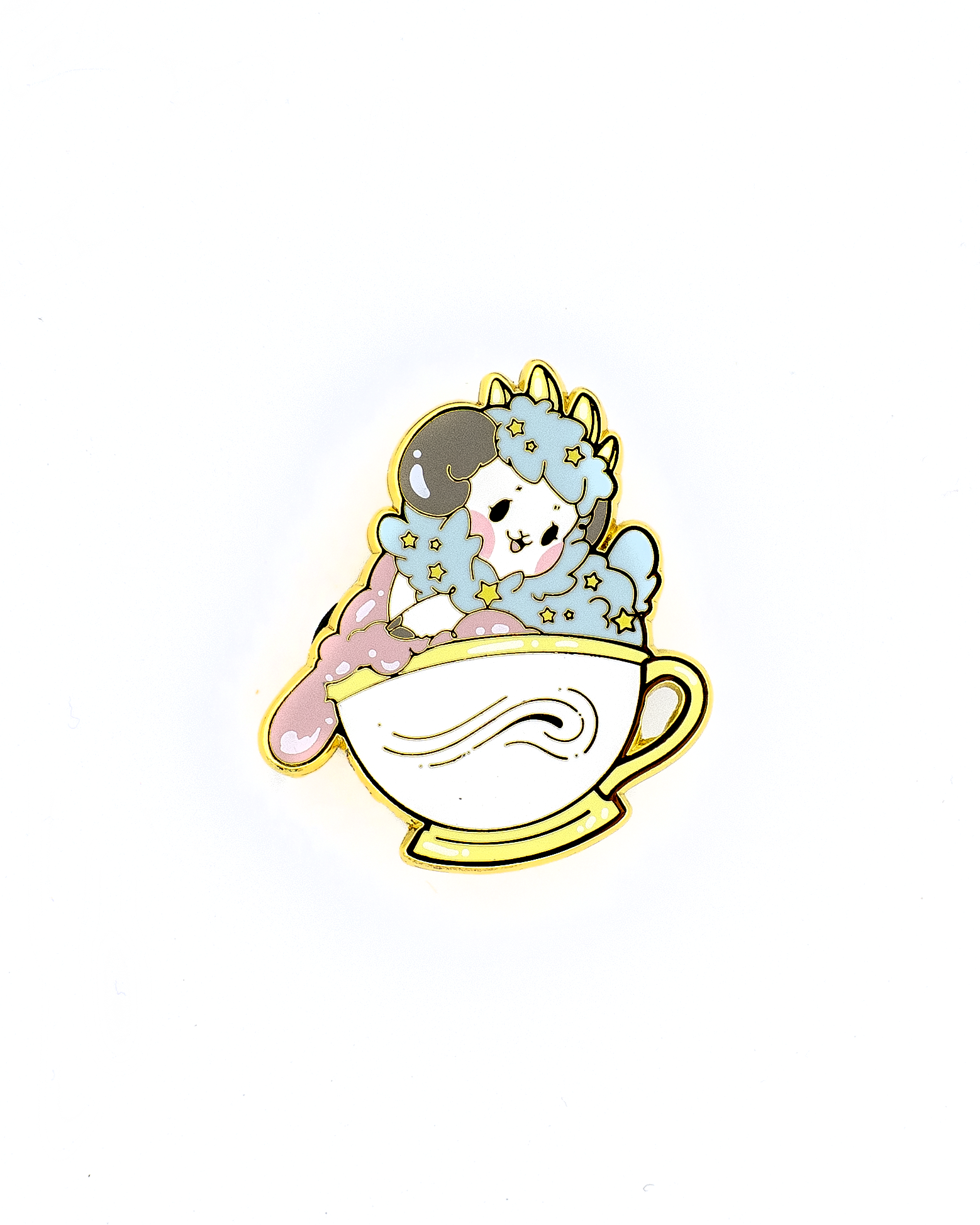 Teatime With Solram Enamel Pin