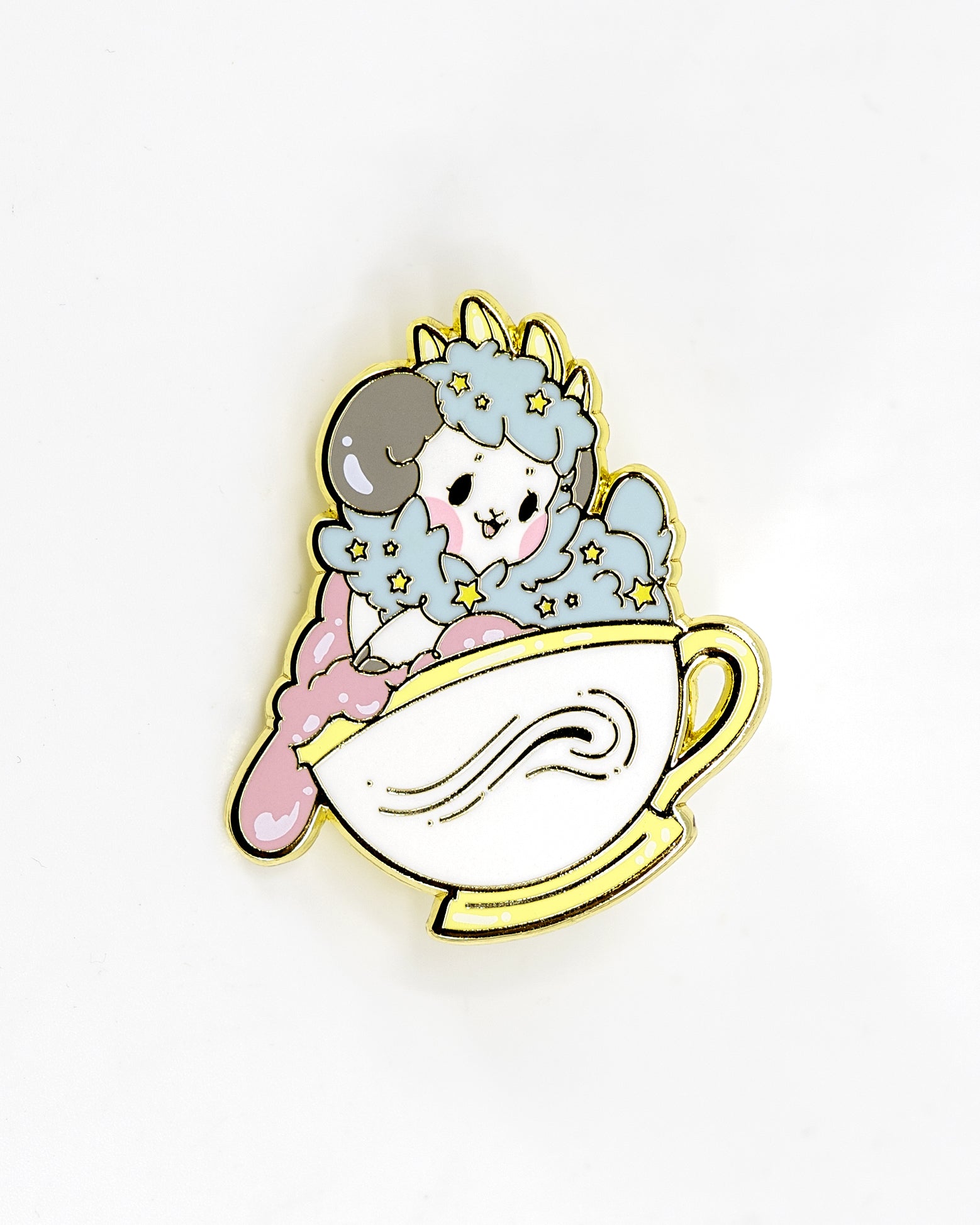 Teatime With Solram Enamel Pin