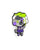 Voodoo Inu Jungle Crossing Enamel Pin