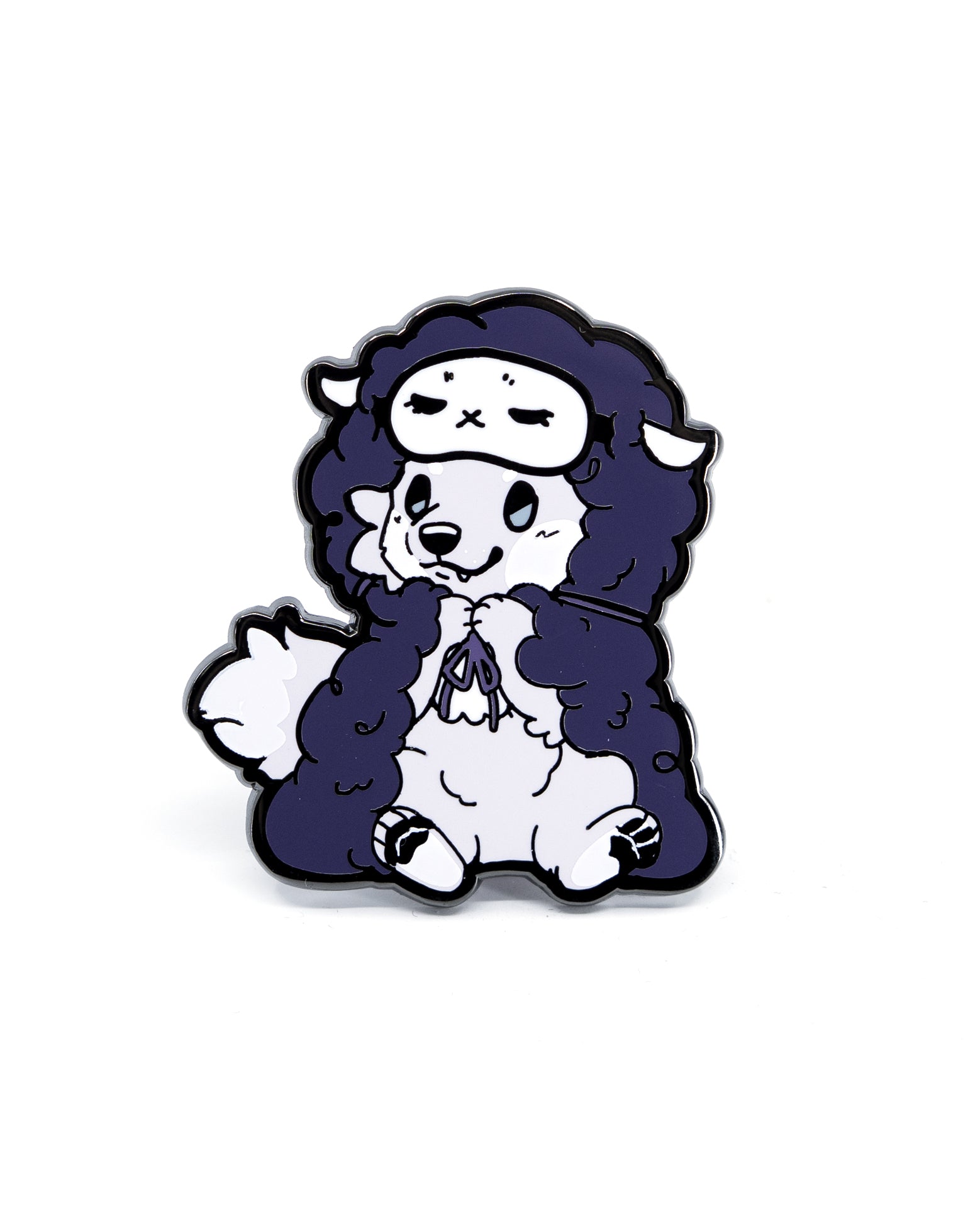 Wolf In Sheeps Clothing Enamel Pin