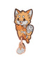 Foxicle Enamel Pin