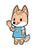 Foxsicle Jungle Crossing Enamel Pin