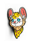 Pizza Doe Enamel Pin
