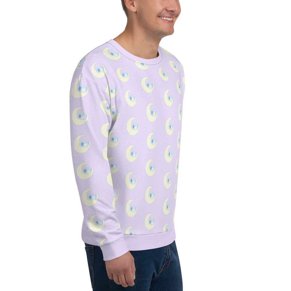 Solram All Over Print Lavender Sweatshirt – Sorbet Jungle