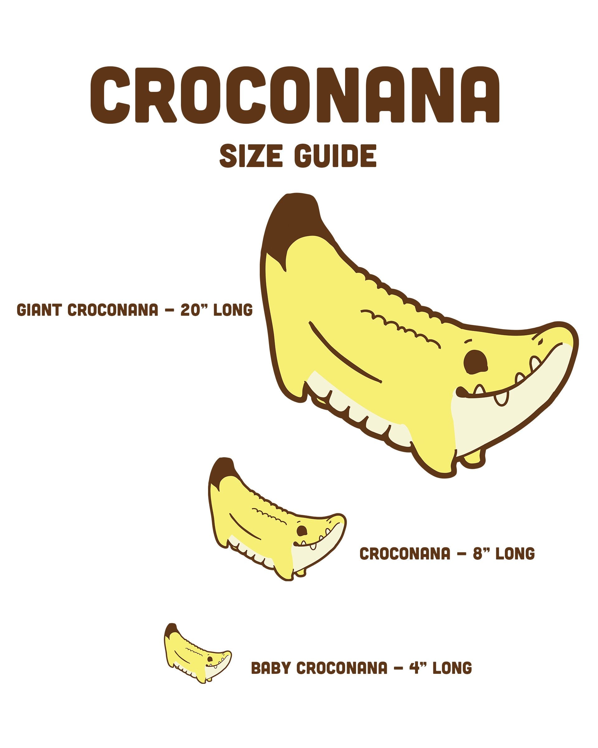 Giant Jewel Tone Cuddly Croconana Plush