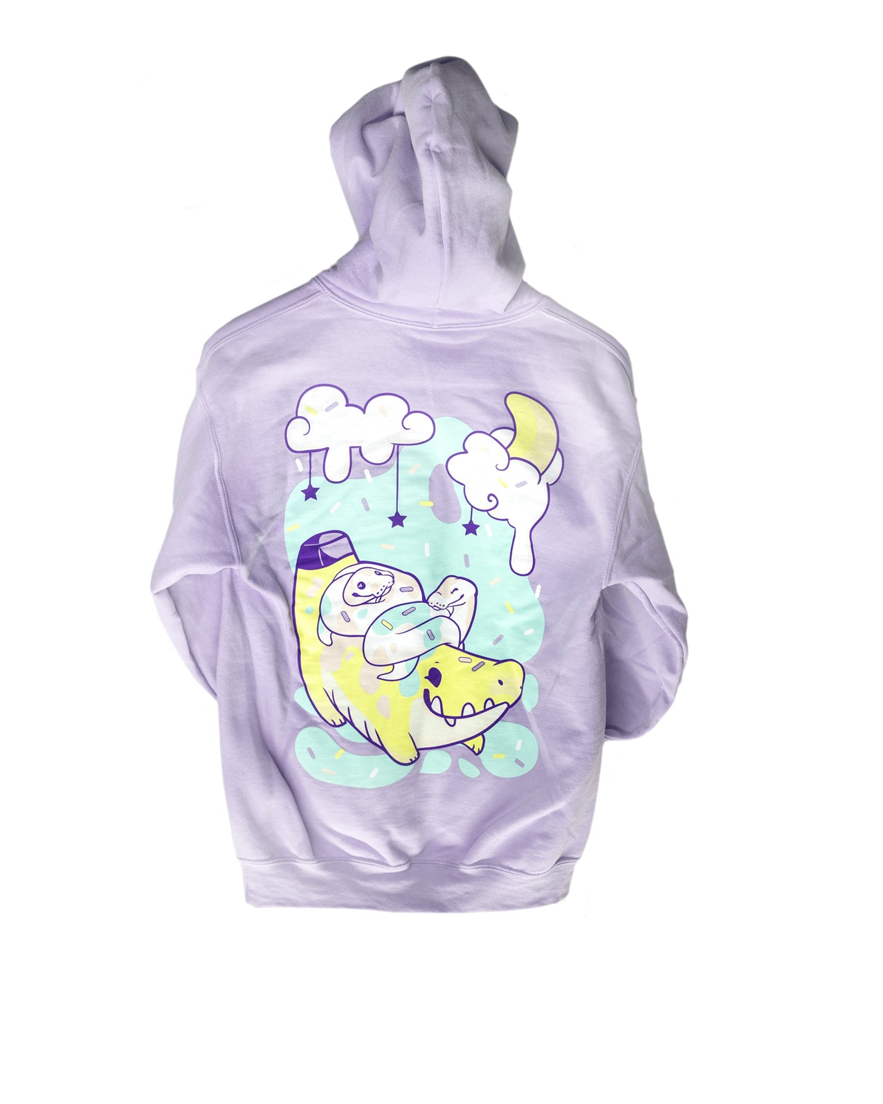 Croconana Split Pullover Hoodie