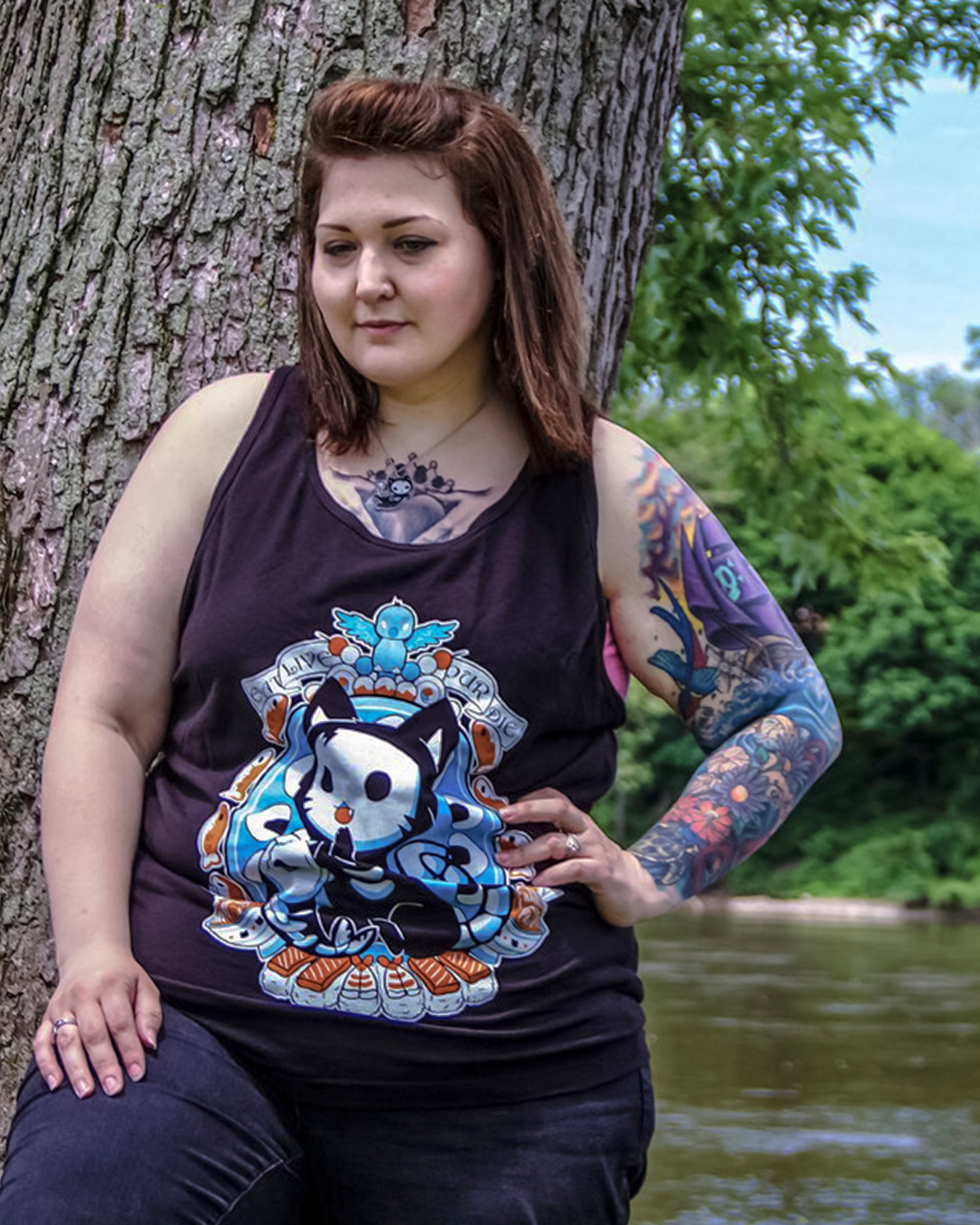La Reverie du Lucy Unisex Tank Top