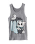 Teru Teru Tank Top (grey) LAST CHANCE!!