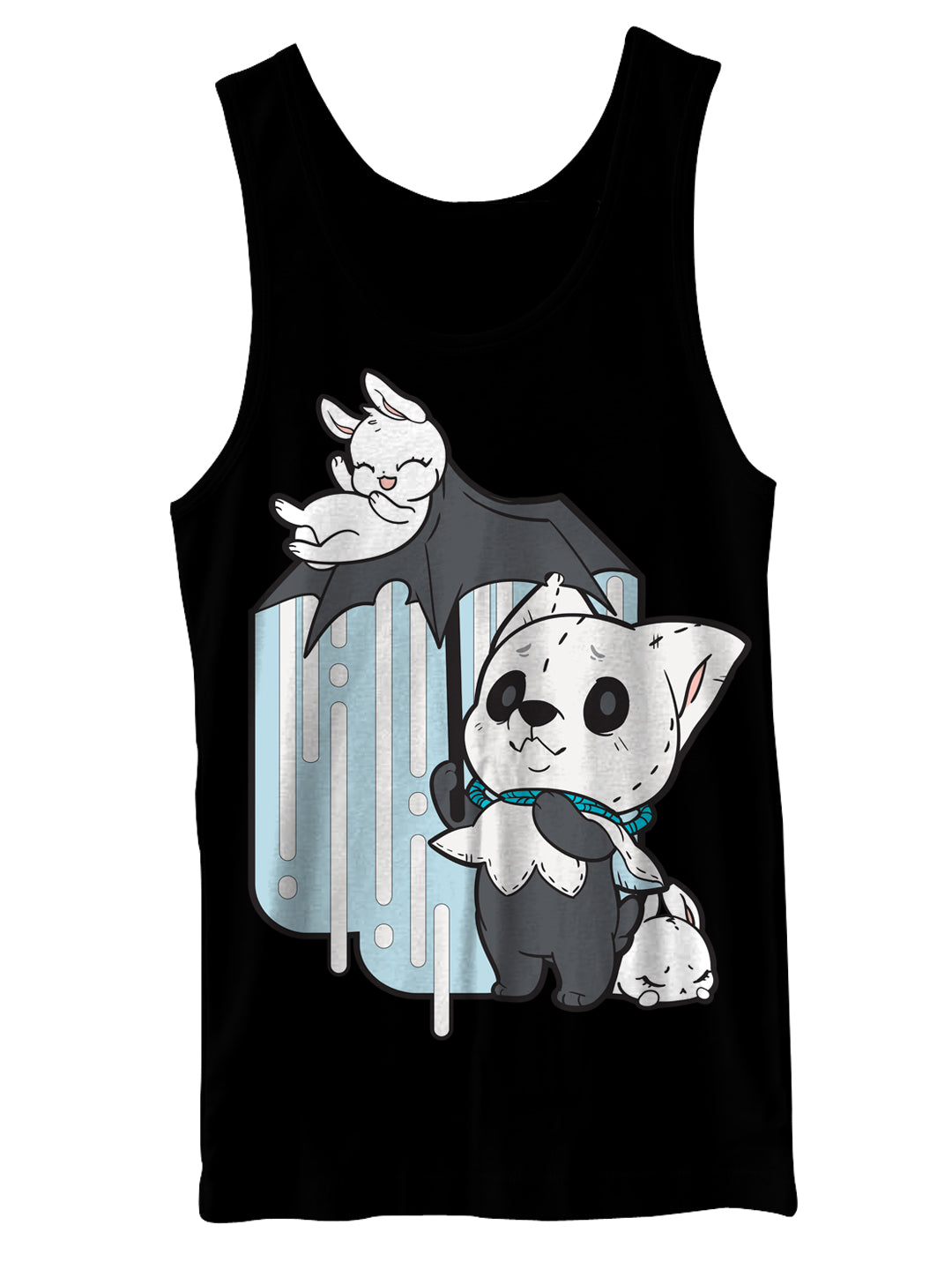 Teru Teru Unisex Tank Top (black)