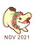 Wreath Croconana pin  (November 2021)