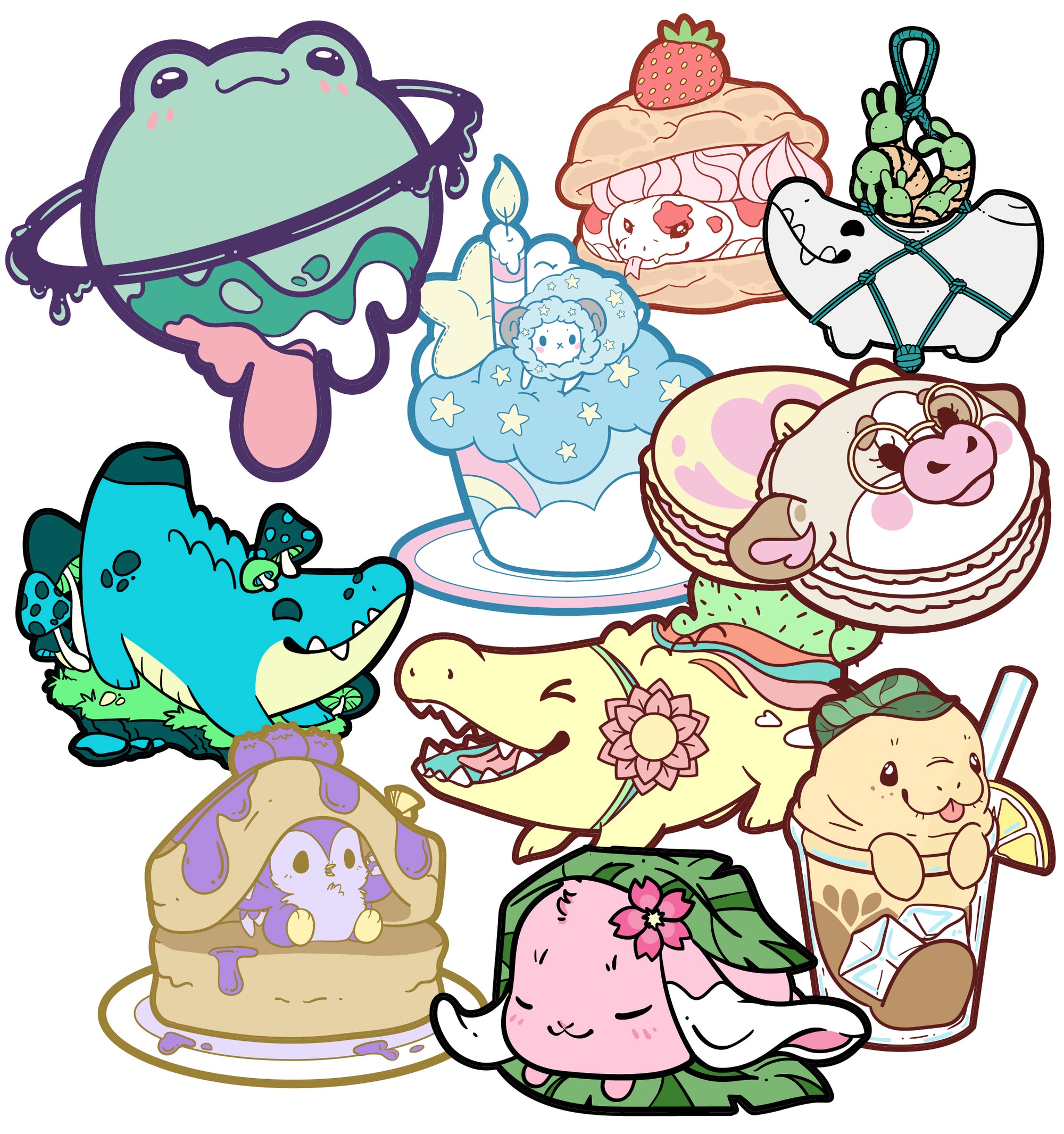 Patreon Sticker 10 Pack